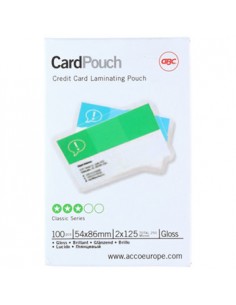 Bolsa Plastificacao Termica 054x86mm 125mic Cx100un