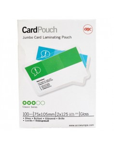 Bolsa Plastificacao Termica 075x105mm 125mic Cx100un