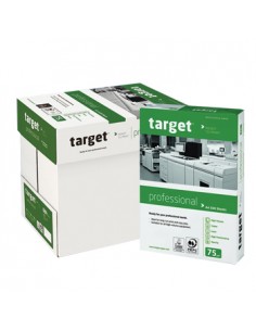 Papel Fotocopia A4 075gr Target Professional 5x500Folhas