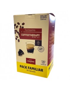 Café Cápsulas CoffeeTherapy Fortissimo DG 30un