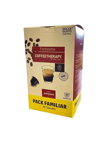 Café Cápsulas CoffeeTherapy Fortissimo DG 30un