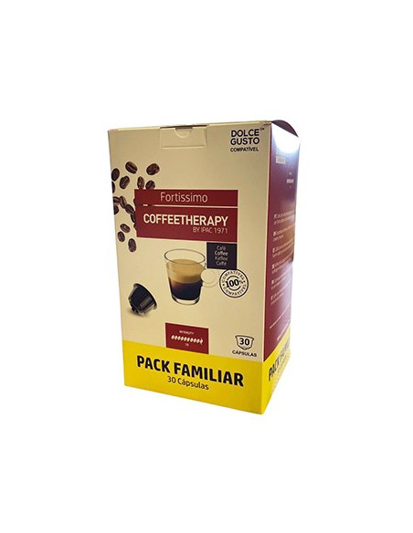Café Cápsulas CoffeeTherapy Fortissimo DG 30un