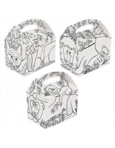 Caixa Asa Menu Lunch Box Criança 17x16x10cm 50un