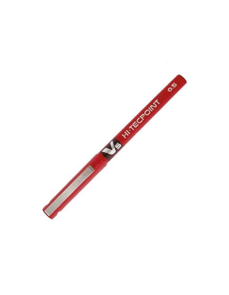 Marcadores Pilot V5 0,5mm Vermelho 1un