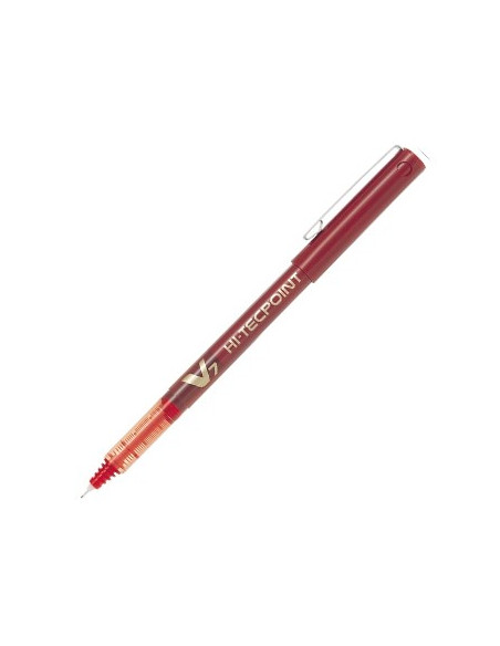 Marcadores Pilot V7 0,7mm Vermelho 1un