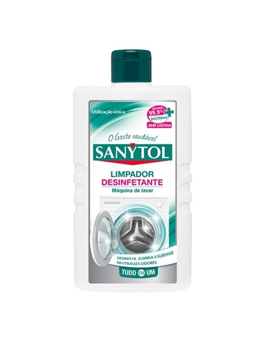 Limpa Máquinas Roupa SANYTOL Desinfetante 250ml