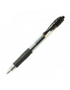Esferografica Gel Pilot G-2 0,5mm Retractil Preto 1un