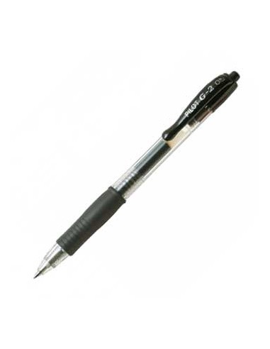 Esferografica Gel Pilot G-2 0,5mm Retractil Preto 1un