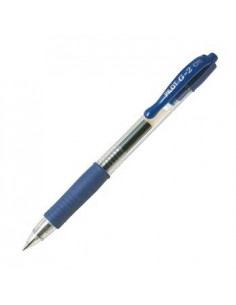 Esferografica Gel Pilot G-2 0,5mm Retractil Azul 1un