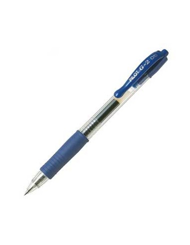 Esferografica Gel Pilot G-2 0,5mm Retractil Azul 1un