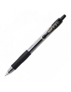 Esferografica Gel Pilot G-2 0,7mm Retractil Preto 1un