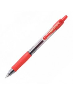Esferografica Gel Pilot G-2 0,7mm Retractil Vermelho 1un