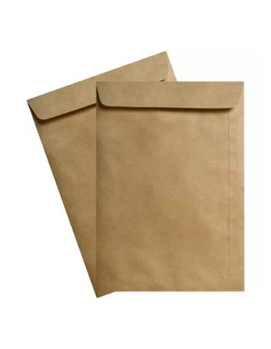 Envelopes Saco 250x353mm Kraft Autodex Pack 50un