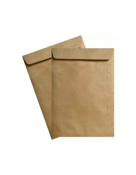 Envelopes Saco 250x353mm Kraft Autodex Pack 50un
