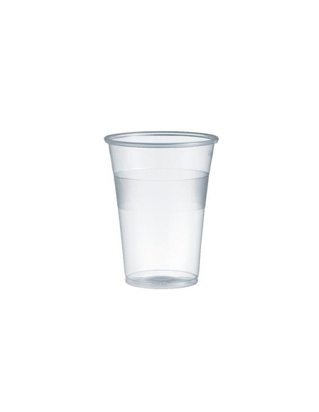 Copo Plástico 200ml Transparente (Água/Chá) 50un
