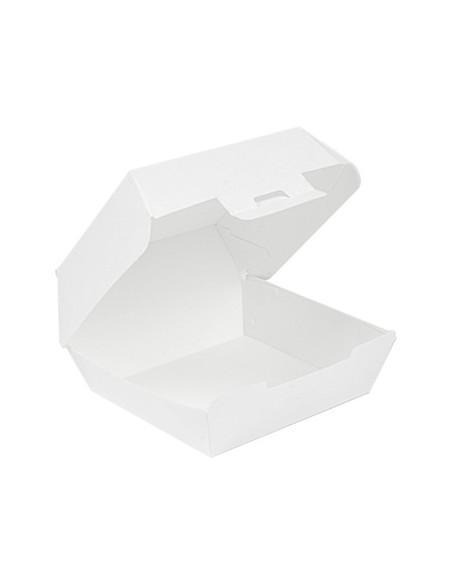 Caixa Hamburguer THEPACK Branco 6,2x12,5x13cm 50un