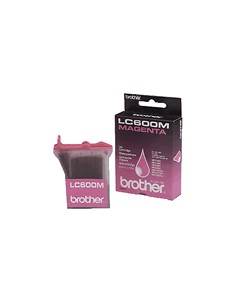 Tinteiro Brother LC600M Magenta 400 Pág.