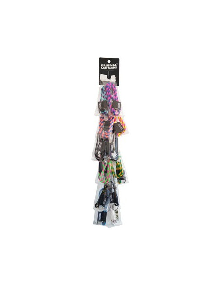 Cartaz Expositor Fitas Sortidas Lanyards 42un