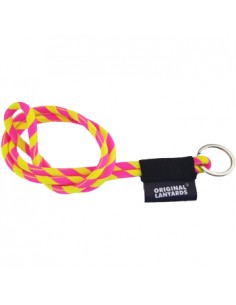 Fita Lanyards Tube Long Amarelo / Rosa ø8 x 470 mm