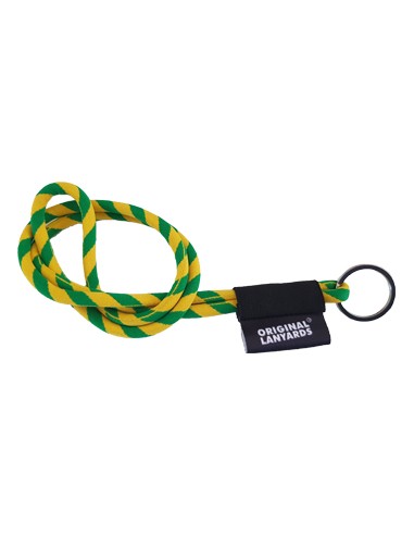 Fita Lanyards Tube Long Amarelo / Verde ø8 x 470 mm