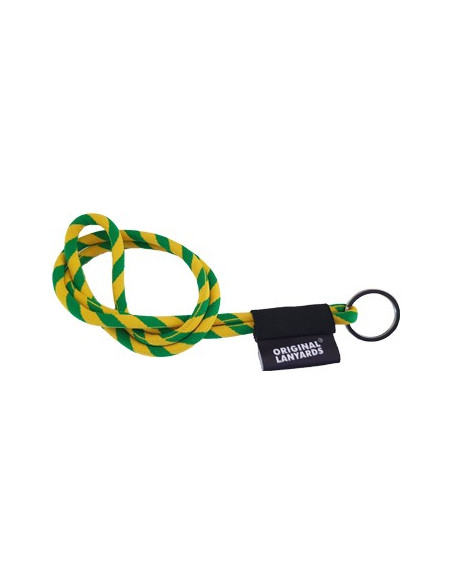 Fita Lanyards Tube Long Amarelo / Verde ø8 x 470 mm