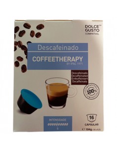Café Cápsulas CoffeeTherapy Descafeinado DG 16un