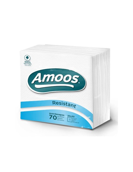 Guardanapos 30x30cm 1 Fl Amoos (Maço 70un)