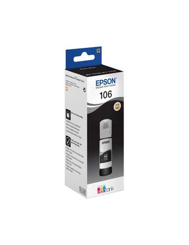 Tinteiro EcoTank 106 ink bottle ET-7700/L7100 Preto