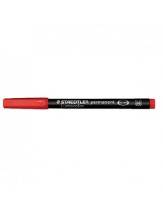 Marcador Perm. Medio Lumocolor 317-2 Vermelho