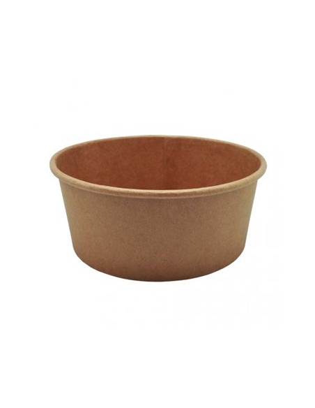 Saladeira 700m Cartão Redondo Ø150mm Cor Kraft 50un