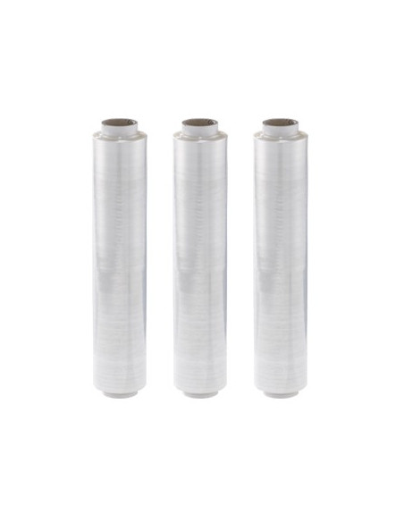 Rolo Filme Alimentar Aderente 45cmx250m Pack 3 Rolos