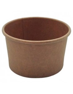 Copo Gelado 80ml Papel Kraft 50un