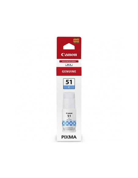 Tinteiro Canon GI-51C Azul 4546C001 70ml 7700 Pág.