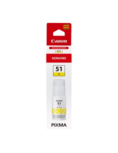 Tinteiro Canon GI-51Y Amarelo 4548C001 70ml 7700 Pág.