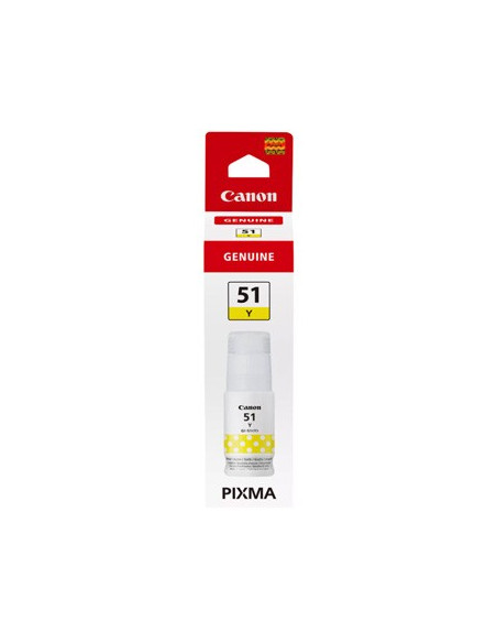 Tinteiro Canon GI-51Y Amarelo 4548C001 70ml 7700 Pág.