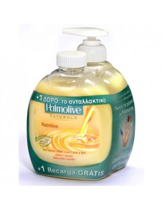 Sabonete Líquido Mãos PALMOLIVE Leite e Mel 300ml+Recarga