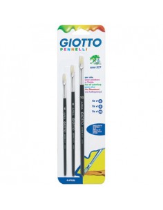 Pincel para Óleo Giotto Serie 577  Nº 6, 8 e 10-3un