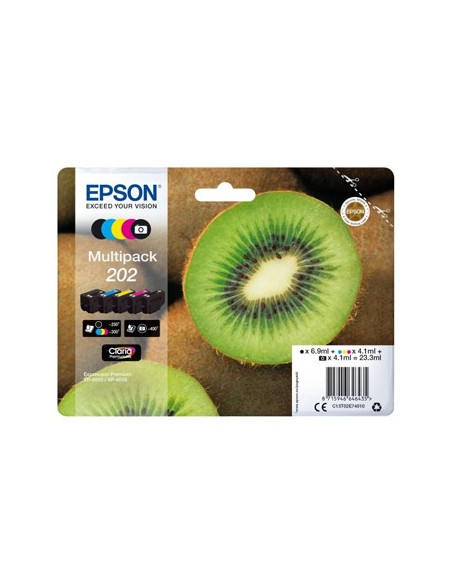 Tinteiro Expression Premium XP6000 Nº202 Multi-Pack 5 Cores