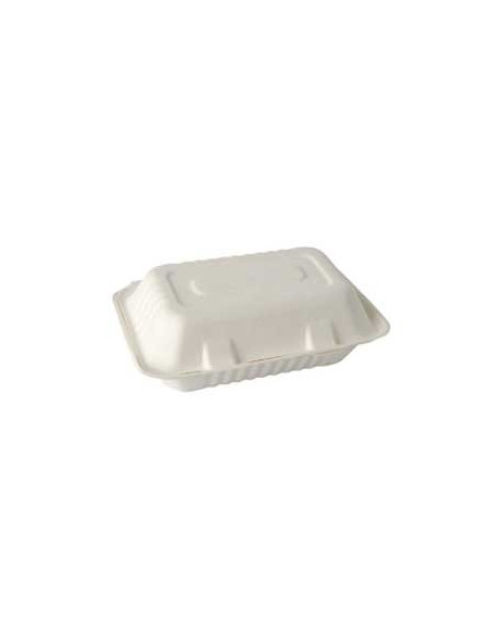 Embalagem C/Tampa Alimentar Cana Acucar 7x18x12,5cm 50un