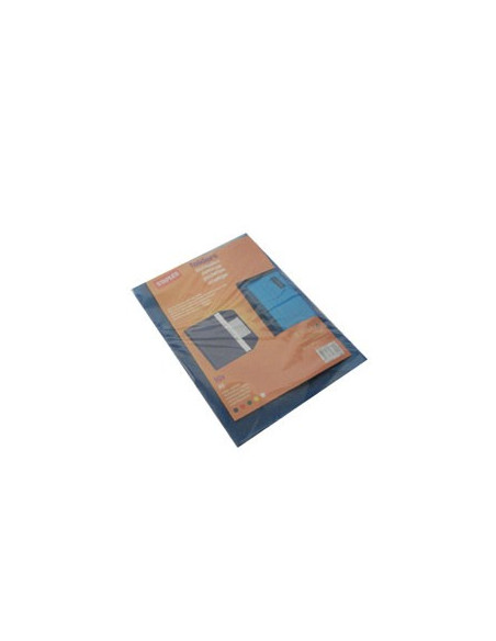 Envelope A5 Pvc Translucido com Visor - Azul Pk10