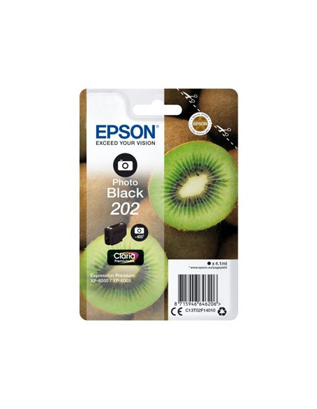 Tinteiro Expression Premium XP6000 Nº202 Preto Photo