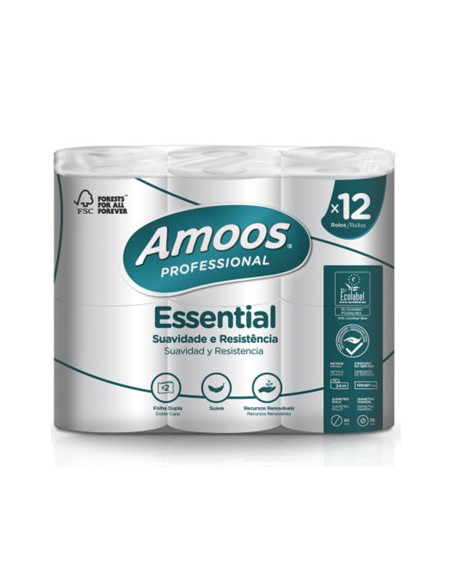 Papel Higienico Domestico 24mts 2Fls 12 Rolos
