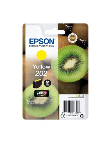 Tinteiro Expression Premium XP6000 Nº202 Amarelo