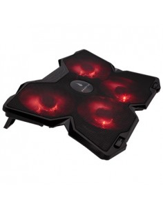 Base Notebook Gaming SUREFIRE Bora Red até 17" 4 Ventoinhas