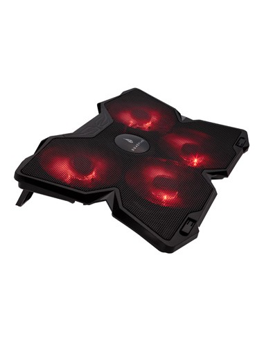 Base Notebook Gaming SUREFIRE Bora Red até 17" 4 Ventoinhas