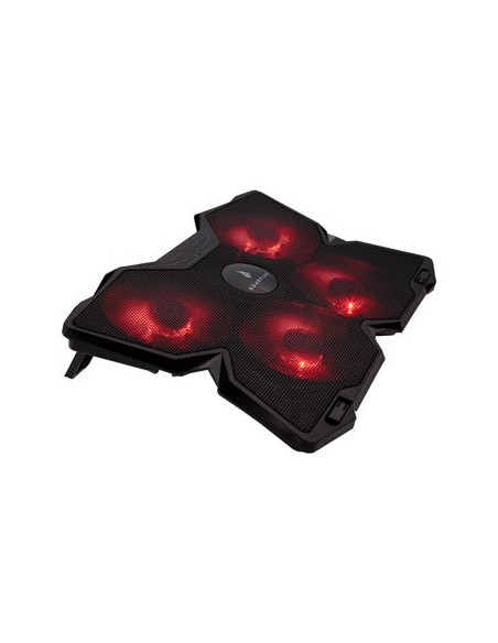 Base Notebook Gaming SUREFIRE Bora Red até 17" 4 Ventoinhas