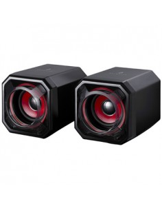 Colunas Gaming SUREFIRE Gator Eye 2.0 USB Preto/Vermelho