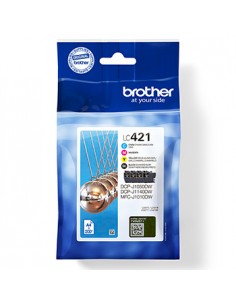 Pack Tinteiros Brother LC421VAL 4 Cores 200 Pág.