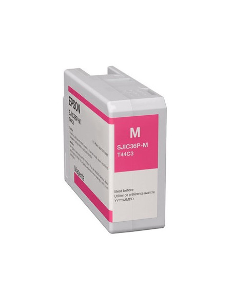 Tinteiro EPSON SJIC36P-M Magenta C13T44C340 80ml