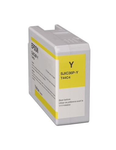 Tinteiro EPSON SJIC36P-Y Amarelo C13T44C440 80ml